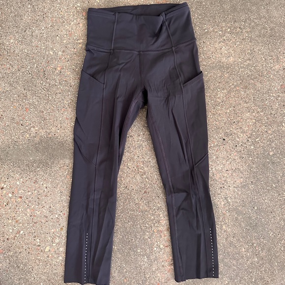 Lululemon Fast and Free Crop 19” - Picture 1 of 4